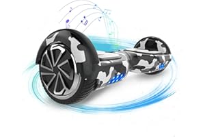 ‎ELEKGO ELEKGO Hoverboard,6,5-Zoll-Hoverboard mit Bluetooth-Lautsprecher,LED Licht, Selbstbalancierendes Hoverboards für Kinder und Jugendliche