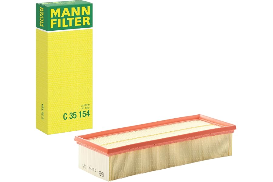 MANN-FILTER, C 35 154 Filtro de aire | Para Turismos, Aire limpio, Material filtrante resistente, Ajuste perfecto, Calidad or