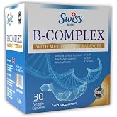Swiss Bork&reg; B Complex with Methylation Balancer 30 Vegan Kaps&uuml;l