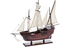 aubaho Modello di Nave Santa Maria Legno Columbus Punta Nave Vela caravella nessun Kit