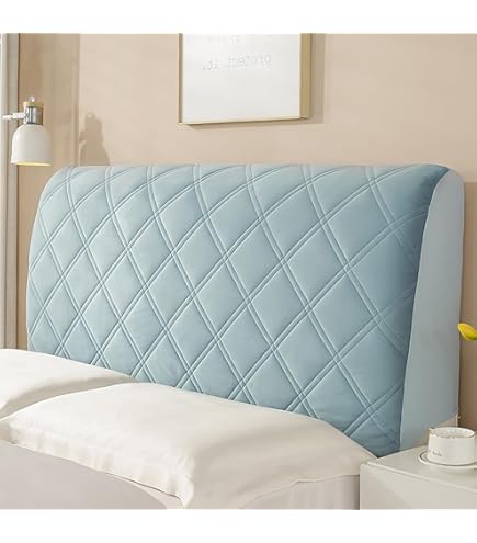 Hearda Eenvoudige Abstracte Bed Hoofdeinde Hoes, Allesomvattende Universele Stofdichte Beschermhoes, Elastische Hoofdeinde Sliphoes Moderne Bed Hoofd Hoes Voor Slaapkamer Decoratie, Wasbaar (160cm