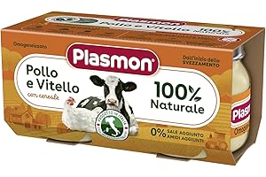 Plasmon Omogeneizzato Pollo Vitello 2x80g