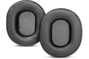TaiZiChangQin Wkładki do uszu, wymienne nauszniki, kompatybilne z Edifier H880 H 880 H-880, skóra proteinowa