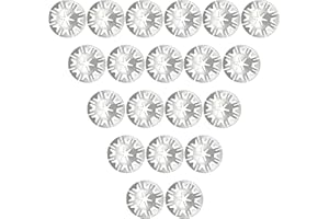 BLMHTWO 20Pcs Heat Shield Clips Car Heat Shield Clip Clamping Washers Underbody Heat Shield Fasteners Fixing Clips Engine Under Cover for VW 30mm