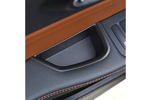 METYOUCAR ABS Plastic Car Front Side Door Armrest Storage Box Holder 2 pcs For Giulia 2017-2020 Auto Accessories