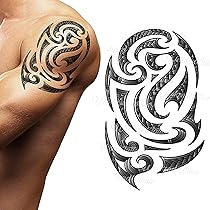 Tatuaggio Temporaneo Con Fascia Da Braccio, Dura Fino A 15 Giorni, Adesivo Semipermanente Impermeabile Magico Della Nuova Tecnologia - Foto 10