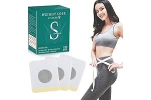 VOKY Abnehmpflaster, 120 StüCk Fettverbrenner Pflaster Zur Gewichtsreduktion, Anti-Cellulite & Bauchfett Reduktion, Slimming Patches FüR Schnelles Abnehmen Und Effektive Fettverbrennung