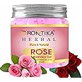 Drontika Rose Multipurpose Gel for Skin & Hair | Made with Hyaluronic Acid, Hibiscus, Aloe Vera and Rose | Provides Hydration & Calms Skin | Vegan & Cruelty Free, 200 gm