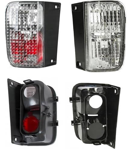 Riflettore Posteriore Luci Luce Adatto A per Ford Fiesta 08 10/2008