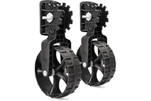 Railblaza Unisex Railblaza Dinghy Wheels, Black, One Size UK