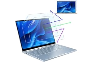 PROTESCREEN [2 unidades] 16 pulgadas anti luz azul protección de pantalla para ordenador portátil aspecto 16:10, protección de pantalla compatible con HP/Dell/Acer/Lenovo/Thinkpad/ASUS, portátil antiarañazos