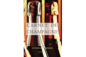 Carnet de Champagne – guide pratique de dégustation et d’œnologie: livre sur le champagne avec initiation à l’oenologie du vin de champagne, conseils ... du vin, livre oenologie et fiches dégustation