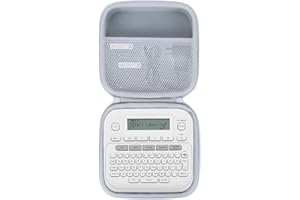 Peyyargo Twardy futerał ochronny kompatybilny z Brother PT-D210 Profesjonalna etykieciarka na biurko