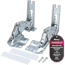 Kit Cerniere Frigorifero Incasso Bosch Siemens Miele - 2 Pezzi Con Viti E Tappi - Foto 12