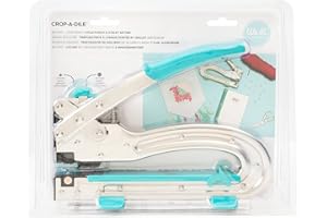 We R Memory Keepers 70911-4 Crop-A-Dile Big Bite Punch Poinçonneuse, Multicolore