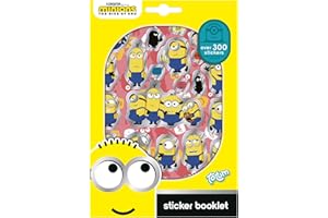 Totum Minions Set di Adesivi Con Oltre 300 Adesivi