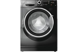 Bauknecht WM BB 814 A Waschmaschine Frontlader / 8kg / EEK A/Kurz 30 / Kurz 45 / Kraftvolle Fleckenentfernung/Anti-Allergie-Programm/Wolleprogramm/Schwarz/Langlebiger Inverter-Motor