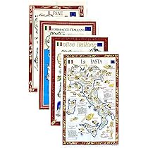 Set Canovacci Cucina In Cotone Made In Italy - 5 Pezzi 55x85 Cm - Assorbenti Multiuso Colorati - Foto 8