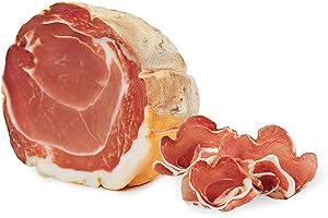 Fiocco di Prosciutto Salumi Pasini® | Jambon typique de l'Emilie-Romagne | Produit traditionnel | Goût délicat | Moitié | 680gr