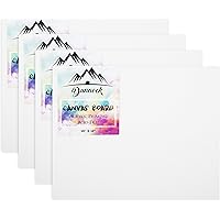 Dunnock Medium Grain Cotton Canvas Board, 10 x 12 inch, Set of 4