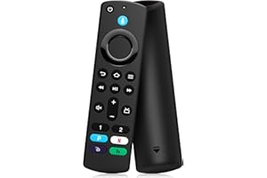 PUPINGPIG Télécommande vocale Remplacement (3è Gén Pro),Télécommande de Remplacement pour Fire AMZ Smart TVs Cube, TV Stick, TV Stick Lite, TV Stick 4K, TV Stick 4K Max, pour Insignia/Toshiba/Pioneer Smart TVs