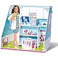Barbie by Bladez Toyz Pop Up Animal Doctors - Customizable Vet Playset - Reusable Stickers & Barbie Accessories - Easy Assemble Barbie Toy for Imaginative Play - Barbie Gift for Every Barbie Girl