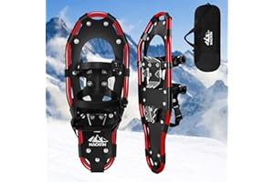 Nacatin Racchette da neve per uomini e donne, con borsa per il trasporto, regolabili, 21 pollici / 25 pollici / 25 pollici (30)