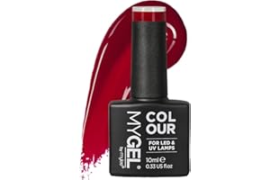 Mylee Gel-Nagellack 10 ml[As Red As It Gets] - UV/LED, Maniküre, Pediküre, für professionellen Gebrauch im Salon sowie zu Hause - Lang anhaltend und mühelos aufzutragen