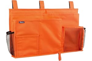 Surblue Caddy Hanging Organiser Bedside Storage Bag for Bunk and Hospital Beds