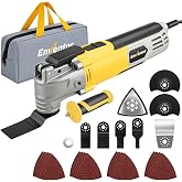 Enventor 300W Oscillating Multi-Tool, 6 Speed, 28 Accessories | Oscillating Tools, 15000-22000RPM, Multifunction Tool for Cut