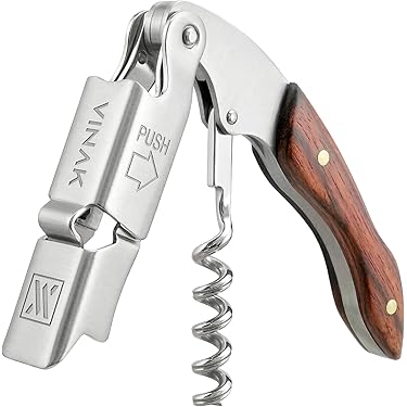 Quirky 4-in-1 wijnopener (kurkentrekker, foliesnijder, schenker en stopper) - Dé online Quirky 4-in-1 wijnopener (kurkentrekker, foliesnijder, schenker en stopper) - Dé online