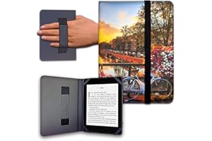 ANVAL Funda para Libro electrónico eReader eBook de 6 Pulgadas - Woxter, Tagus, BQ, Energy, SPC, Sony, Inves, Papyre, Wolder, Nolim - 6" Universal - elástico (61)