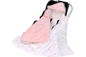 LAT LEE AND TOWN LAT Coperta Invernale per Passeggino, 90x90cm Universale Coperta Ovetto per Neonati, Cotone Copertina Sacco Ovetto per Passeggino Seggiolino Auto Carrozzina