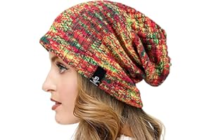 VECRY Donne Slouchy Berretti Maglia Berretto Costine Baggy Zucchetto Estivo Invernale Cappello