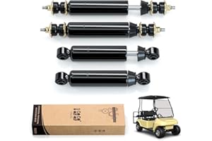10L0L Golf Buggy Shocks,Front and Rear Shock Absorbers for Club Car DS G&E 1988-up,Precedent G&E 2004-up,OEM:1014235,1014236,1010991,1015813,1013164(2 Front+2 Rear)