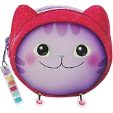 CyP Brands-Gabby, Purse, Wallet, Accessory Pouch, DJ Hood, Colour Purple, Official Product, multicoloured