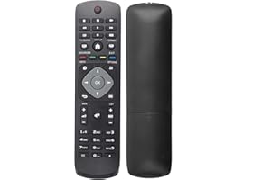 EJOYOUS Pilot zdalnego sterowania do telewizora, zamiennik do LCD LED, plazmowy Smart TV, uniwersalny pilot zdalnego sterowania, dalsza odległość