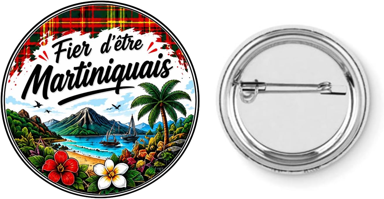 Avis d'Expert & Test Approfondi : Badge Broche pins Martiniquais Fier d être Ma (Sélection)