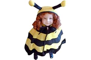 SERUNA Tier-Umhang Kostüm, 74-110, für Baby Babies Klein-Kind Kinder-, Kaputze-n Cape Kostüm-e Animal Fasching Karneval Karnevalskostüm-e Faschingskostüm-e