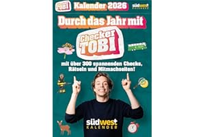 Checker Tobi 2026: Tagesabreißkalender mit über 300 spannenden Checks zum Aufstellen oder Aufhängen