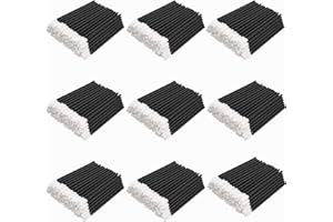 ‎BETTERJONNY 900 Stück Lippenpinsel, BetterJonny Make Up Lippenstift Pinsel Lipgloss Concealer Pinsel Lippenstift Stab Applikator Lippenapplikator Werkzeug für Perfekt Lippen Makeup (Schwarz)