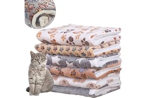 QINSHUI Cozy Calming Cat Blanket,1PCS Cat Bed Self Heating Pet Pad,Dog Cat Radiator Beds,No Electric Heated Cat Bed,Cat Blankets for Indoor Cats and Dog (#2,XL)
