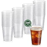Maxi Products - 200 Reusable Plastic Cups - 200 cc - Recyclable Cups - High Resistance - Unbreakable Cups - Celebrations - Co