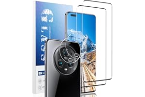 pehael Für Honor Magic 5 Pro Schutzfolie, [Kante an Kante][Anti-Kratzer][Berührungsempfindlich][Ultra-HD][2 Panzer Schutz Glas und 2 Kamera Folie] Displayschutzfolie.