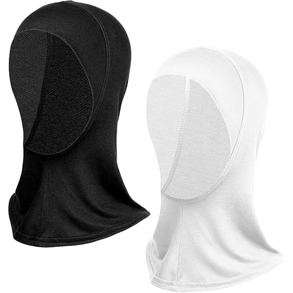 Cuffia Elastica Tubolare Sotto Hijab – Copricapo Morbido In Poliestere, Grigio Chiaro, Taglia Unica