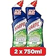 Harpic Pine Active Fresh Toilet Cleaner, 750ml x2