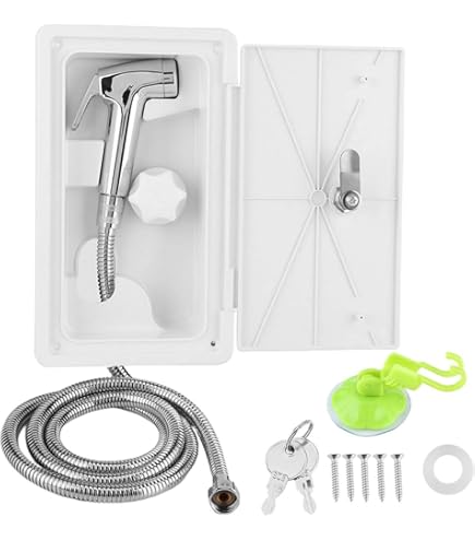 RV Externe Buitendouche met Slot RV Douche Box Kit for Boot