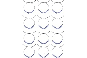 MYSTIC JEWELS - Justerbart turkiskt öga-armband – 12-pack turkiska kristall-öga-garnarmband – unisex skyddsarmband – justerba