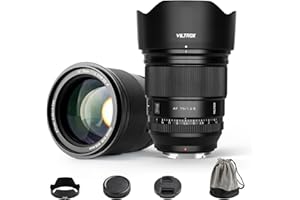 VILTROX 75mm F1.2 Pro APS-C Prime Autofokus Objektive für Sony E Mount Kamera Objektive Standard Camera Lenses FE große Blende kompatibel für Sony a7 a7C a7III a7RIII a7RIV a7RV a9