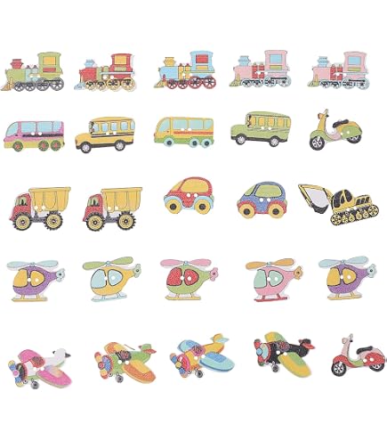 Dress It Up Knöpfe Tier-Motive 12er Pack – Bunte Bastelknöpfe Für Scrapbooking, Karten & Handarbeit